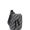 Saddle Rectangular Crossbody Pouch Oblique Canvas