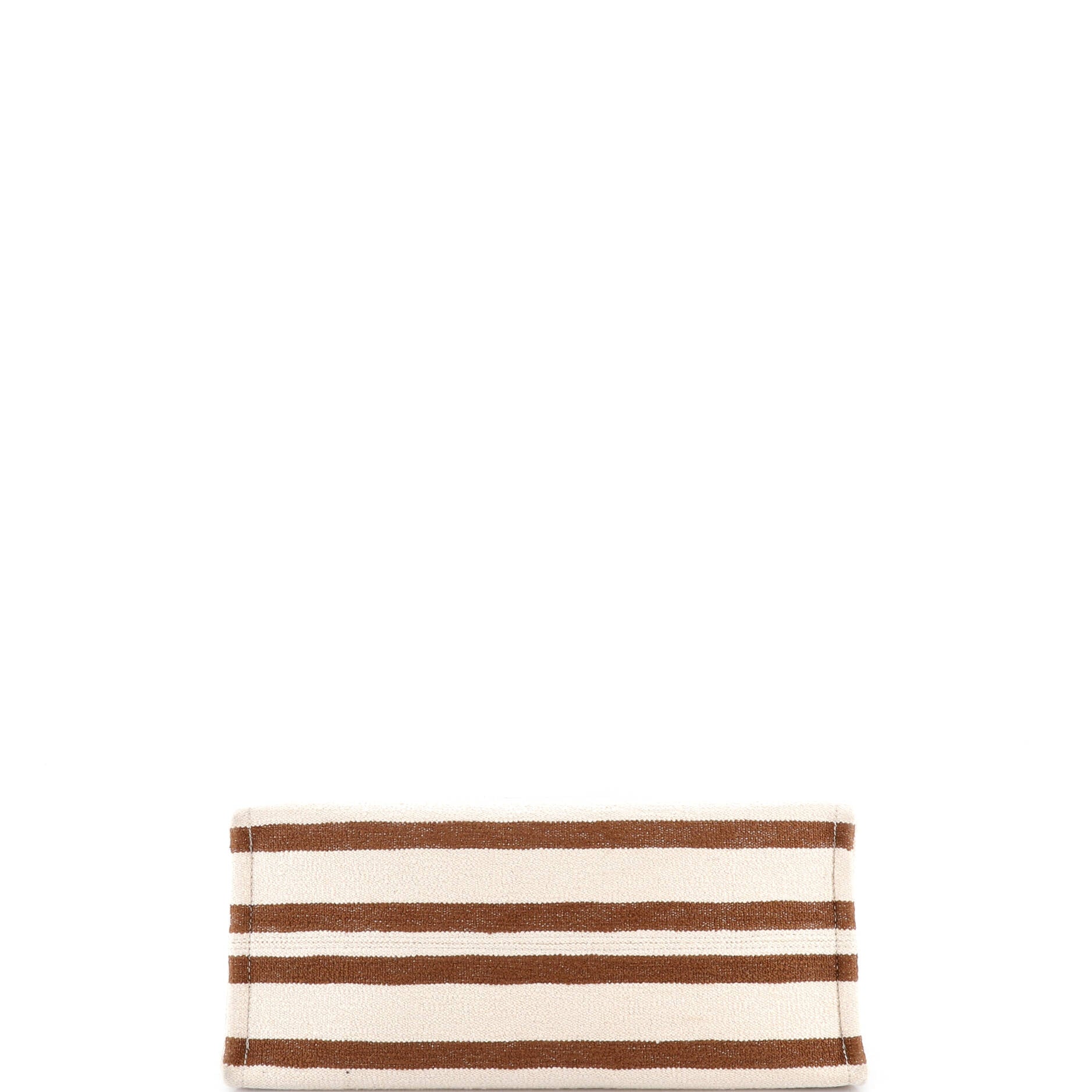 Cabas Thais Tote Striped Jacquard Textile Large