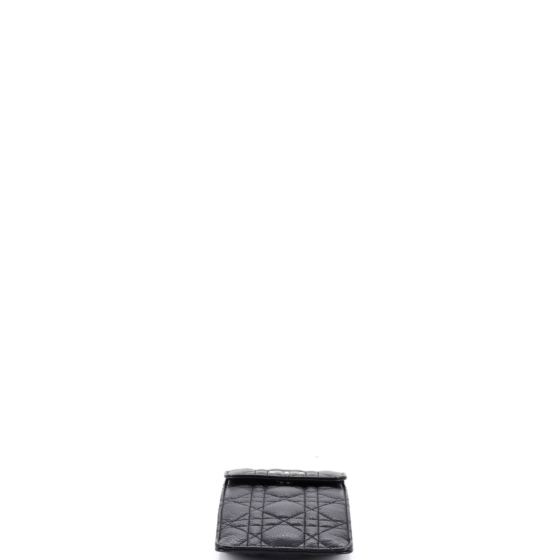 Caro Phone Holder with Chain Cannage Quilt Calfskin