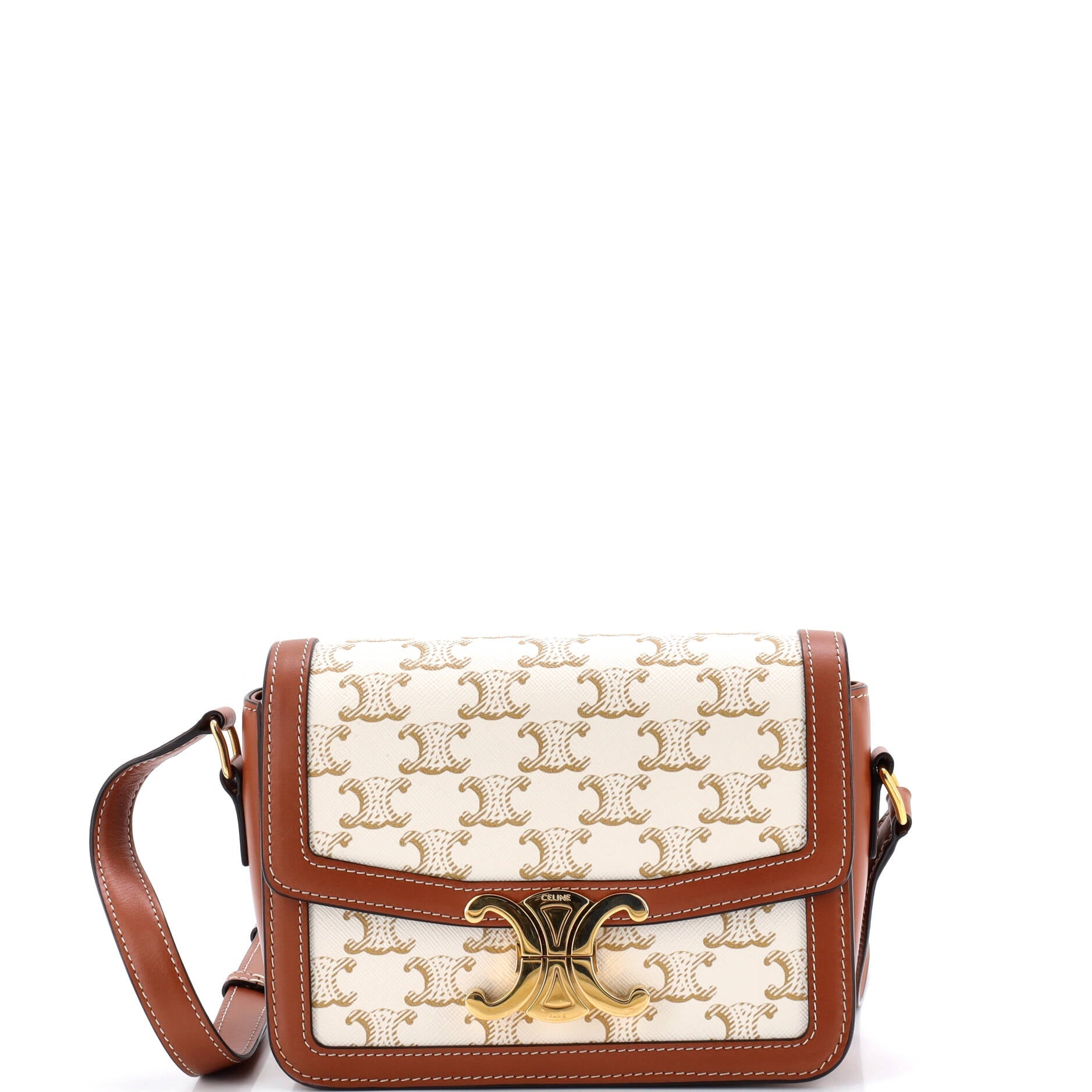 Triomphe Shoulder Bag Triomphe Coated Canvas Teen