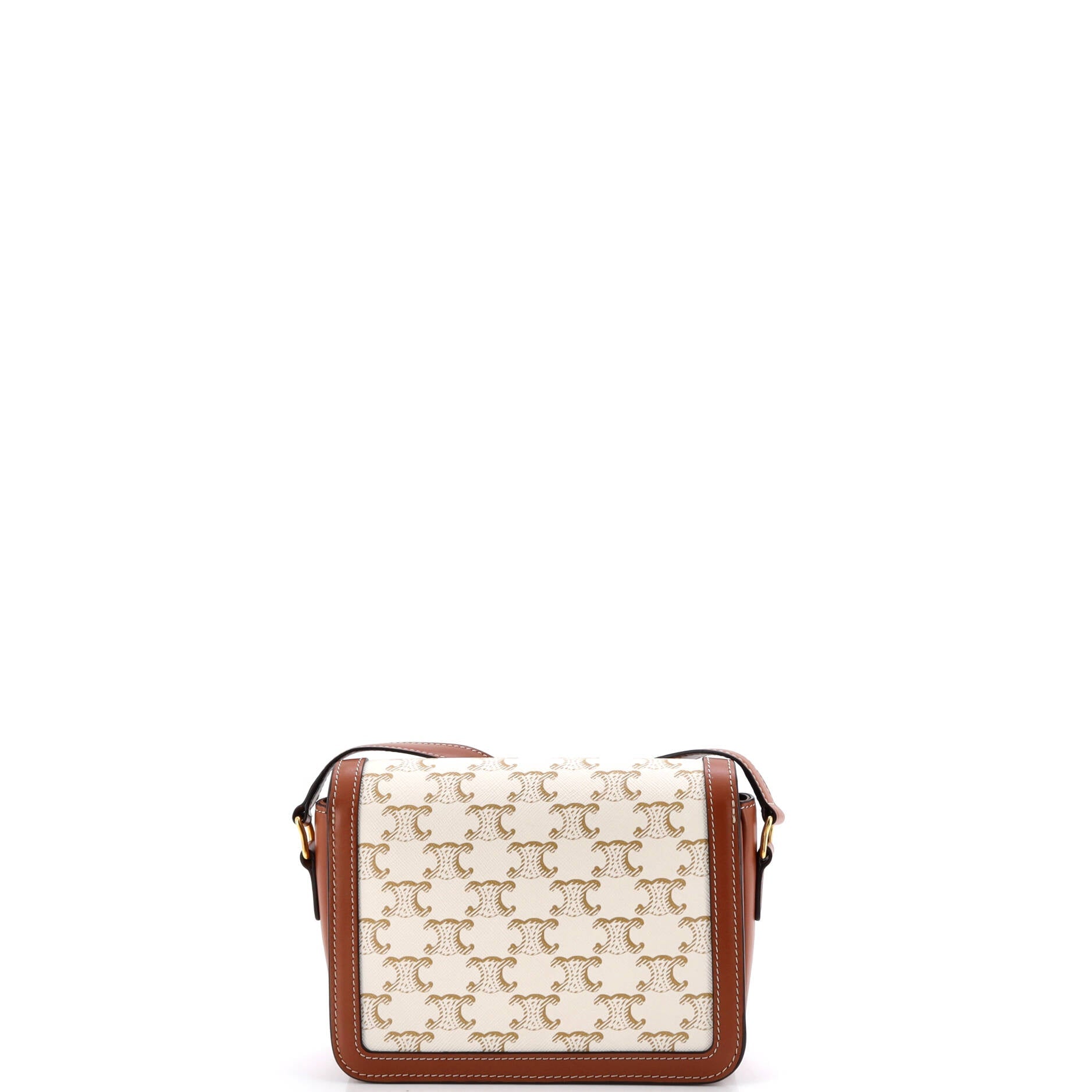 Triomphe Shoulder Bag Triomphe Coated Canvas Teen