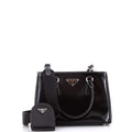 Galleria Double Zip Tote Spazzolato Leather Small
