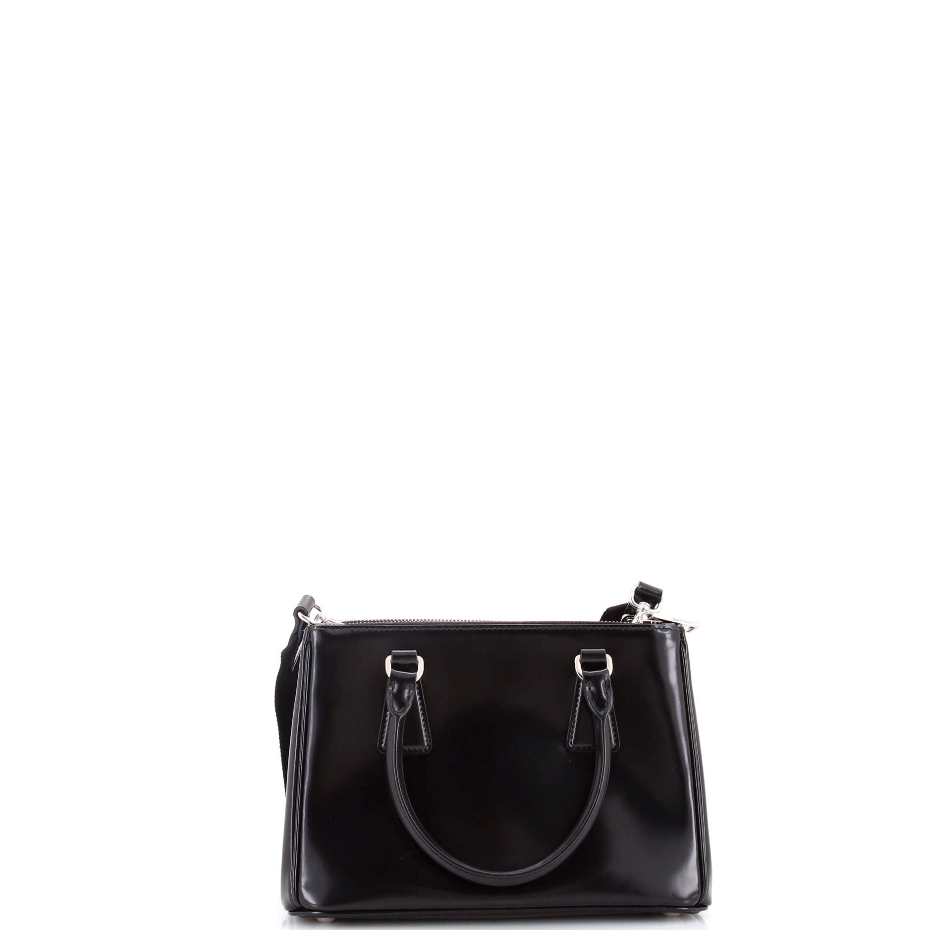 Galleria Double Zip Tote Spazzolato Leather Small