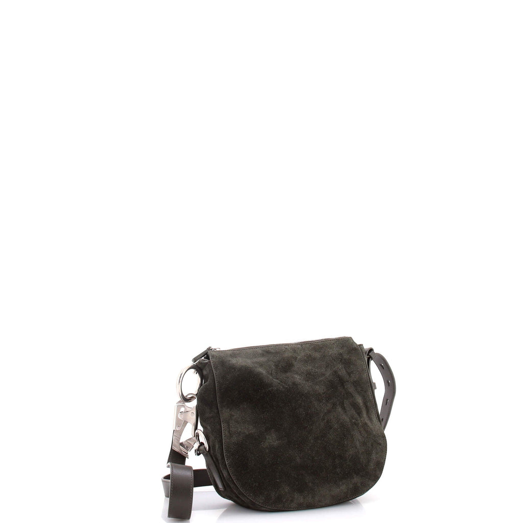 Knight Shoulder Bag Suede Small