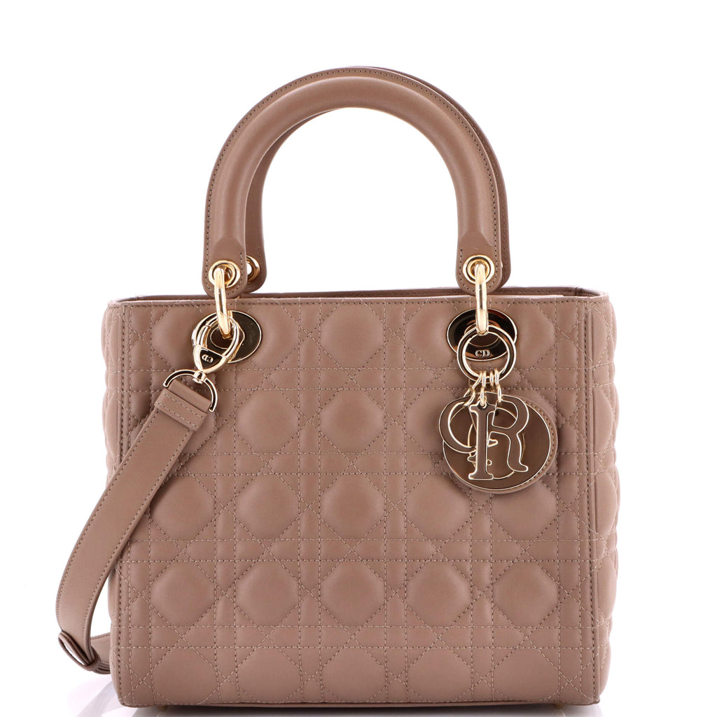 Lady Dior NM Bag Cannage Quilt Lambskin Medium
