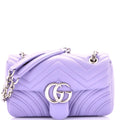 GG Marmont Flap Bag Matelasse Leather Mini