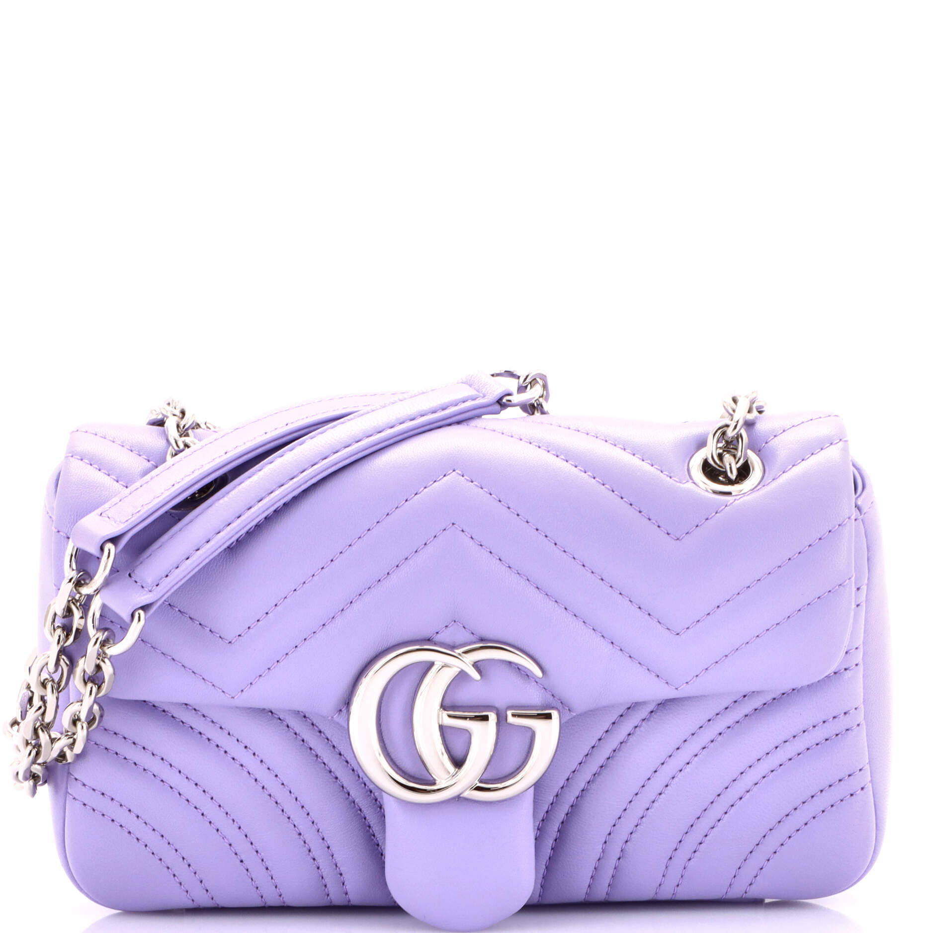 GG Marmont Flap Bag Matelasse Leather Mini