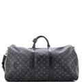 Keepall Bandouliere Bag Monogram Eclipse Canvas 55