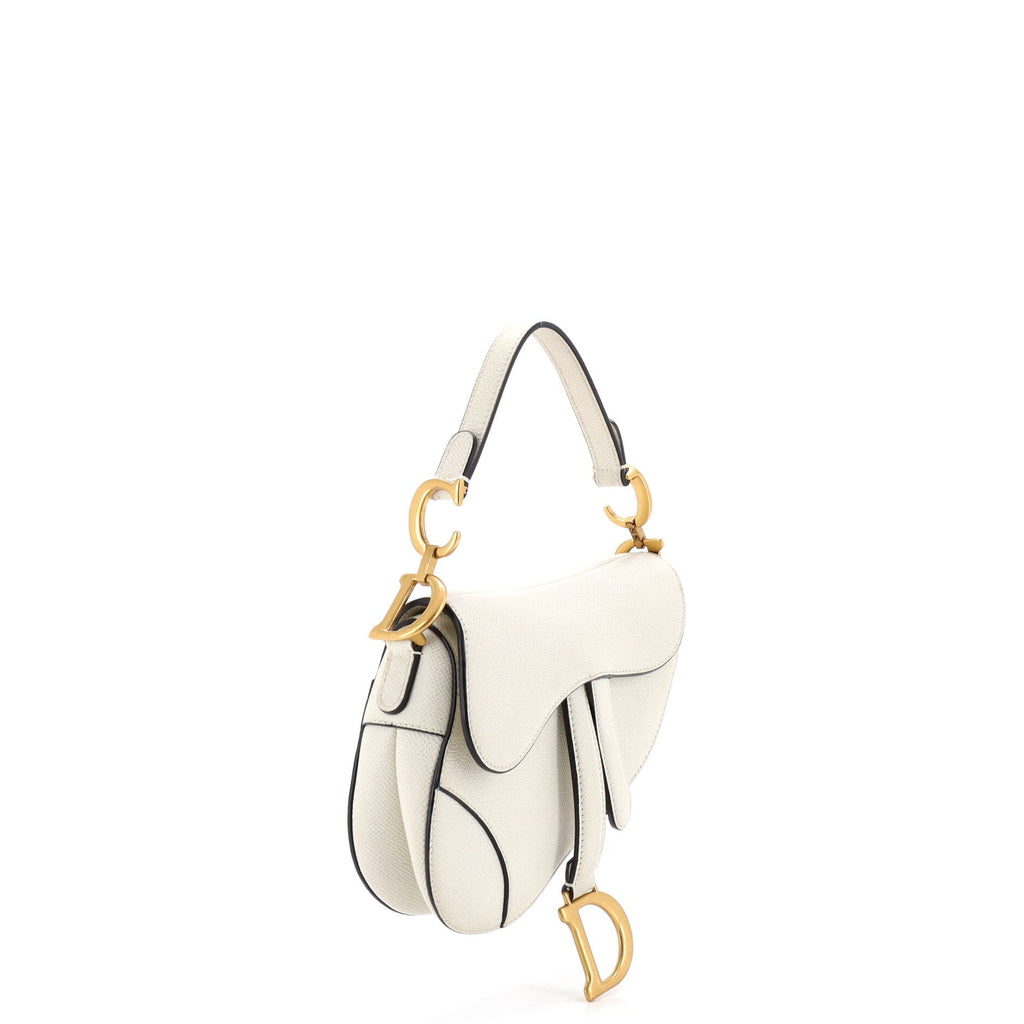 Saddle Handbag Leather Mini