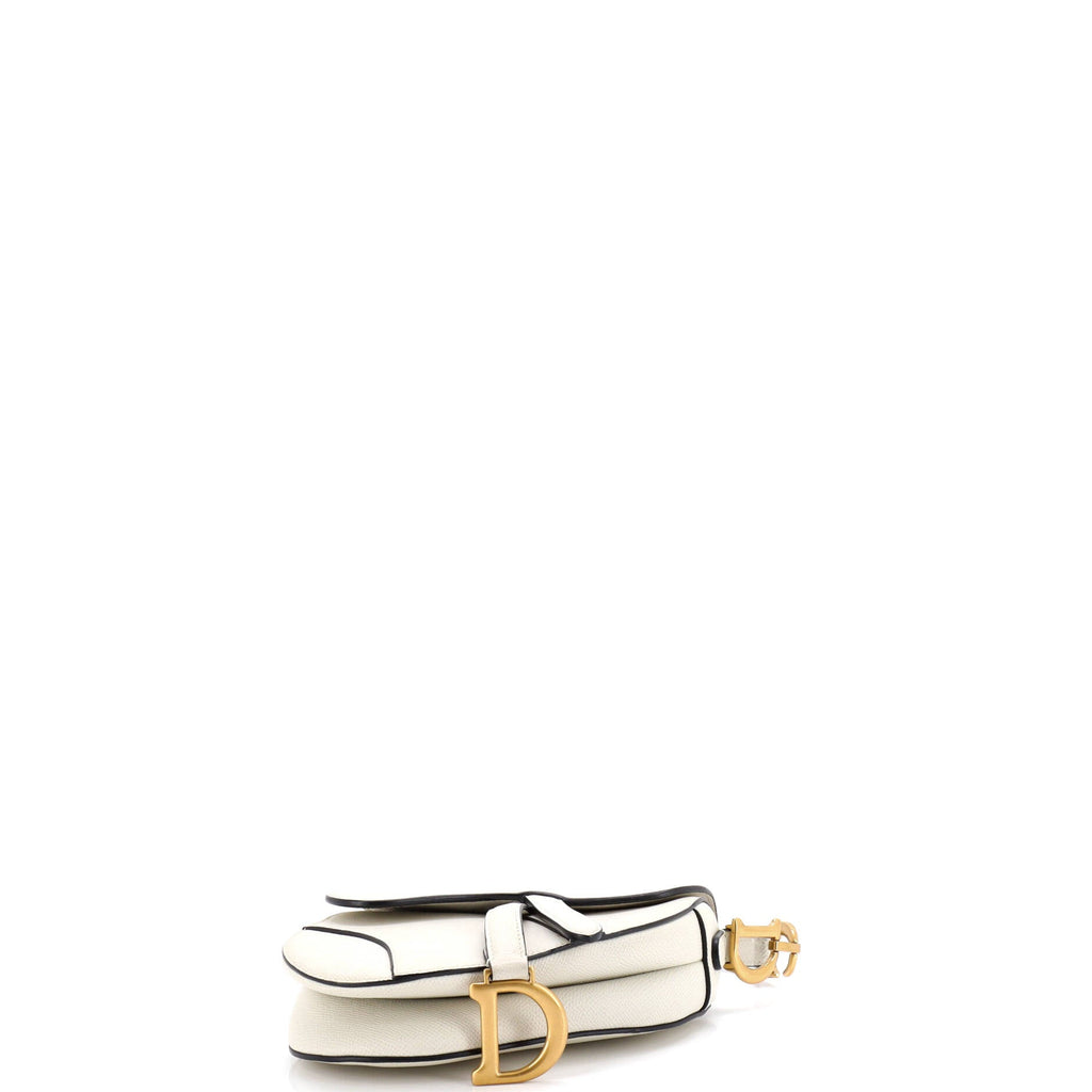 Saddle Handbag Leather Mini