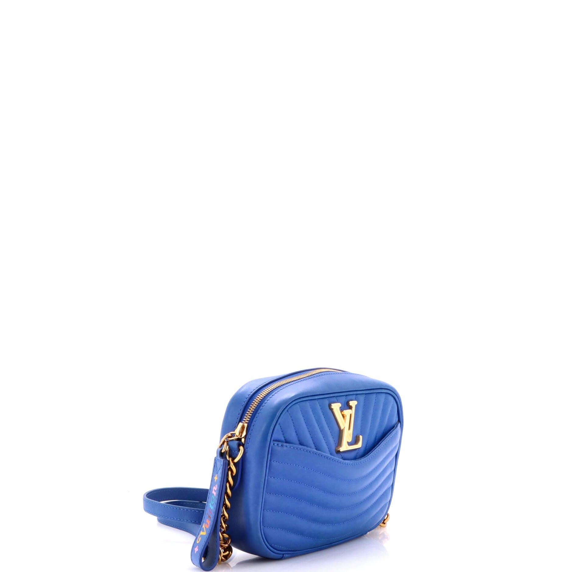 New Wave Camera Bag Quilted Leather
