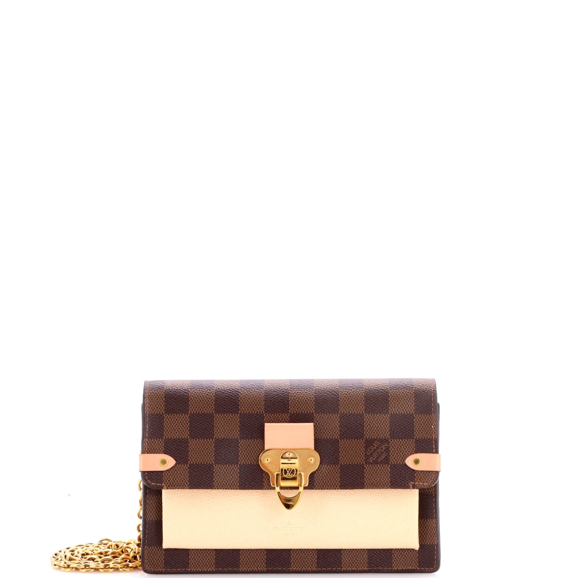 Vavin Chain Wallet NM Damier with Leather