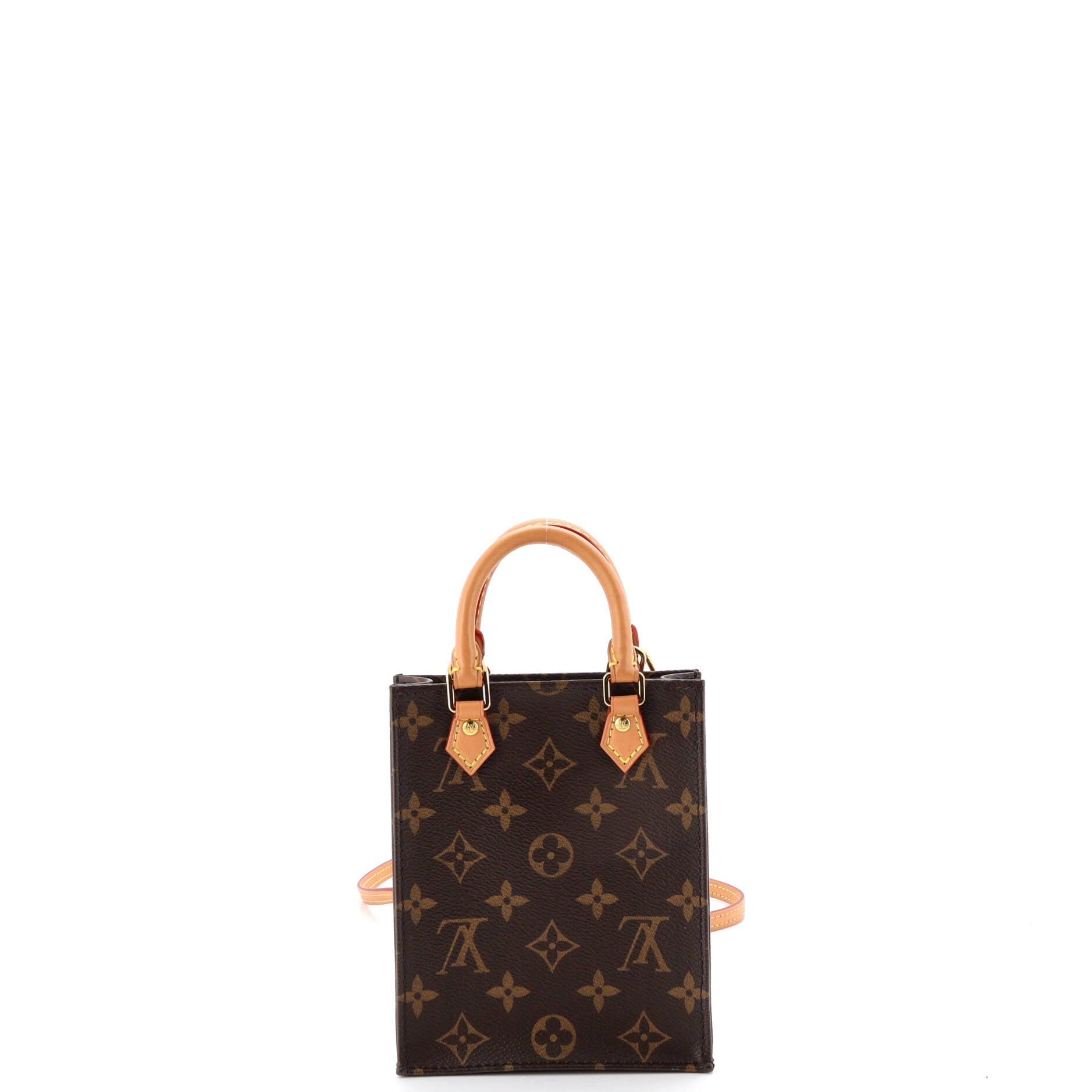 Petit Sac Plat Bag Monogram Canvas