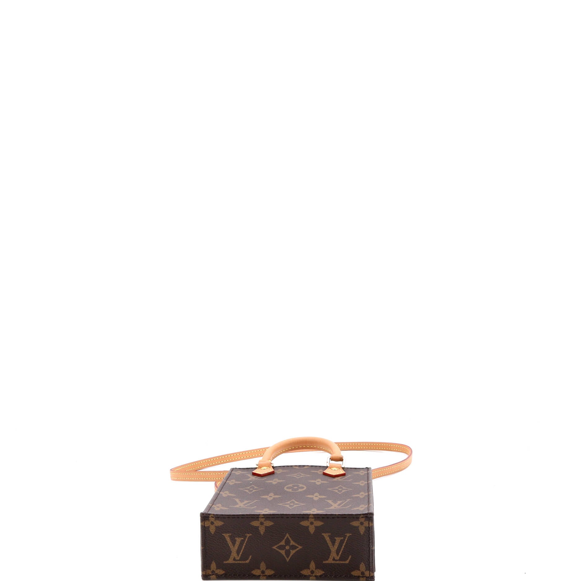 Petit Sac Plat Bag Monogram Canvas