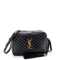 Lou Camera Bag Matelasse Chevron Leather Small