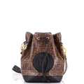 Mon Tresor Bucket Bag Zucca Coated Canvas Small
