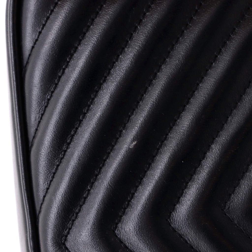 Lou Camera Bag Matelasse Chevron Leather Small