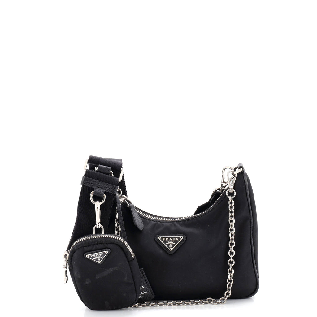 Re-Edition 2005 Shoulder Bag Tessuto Small