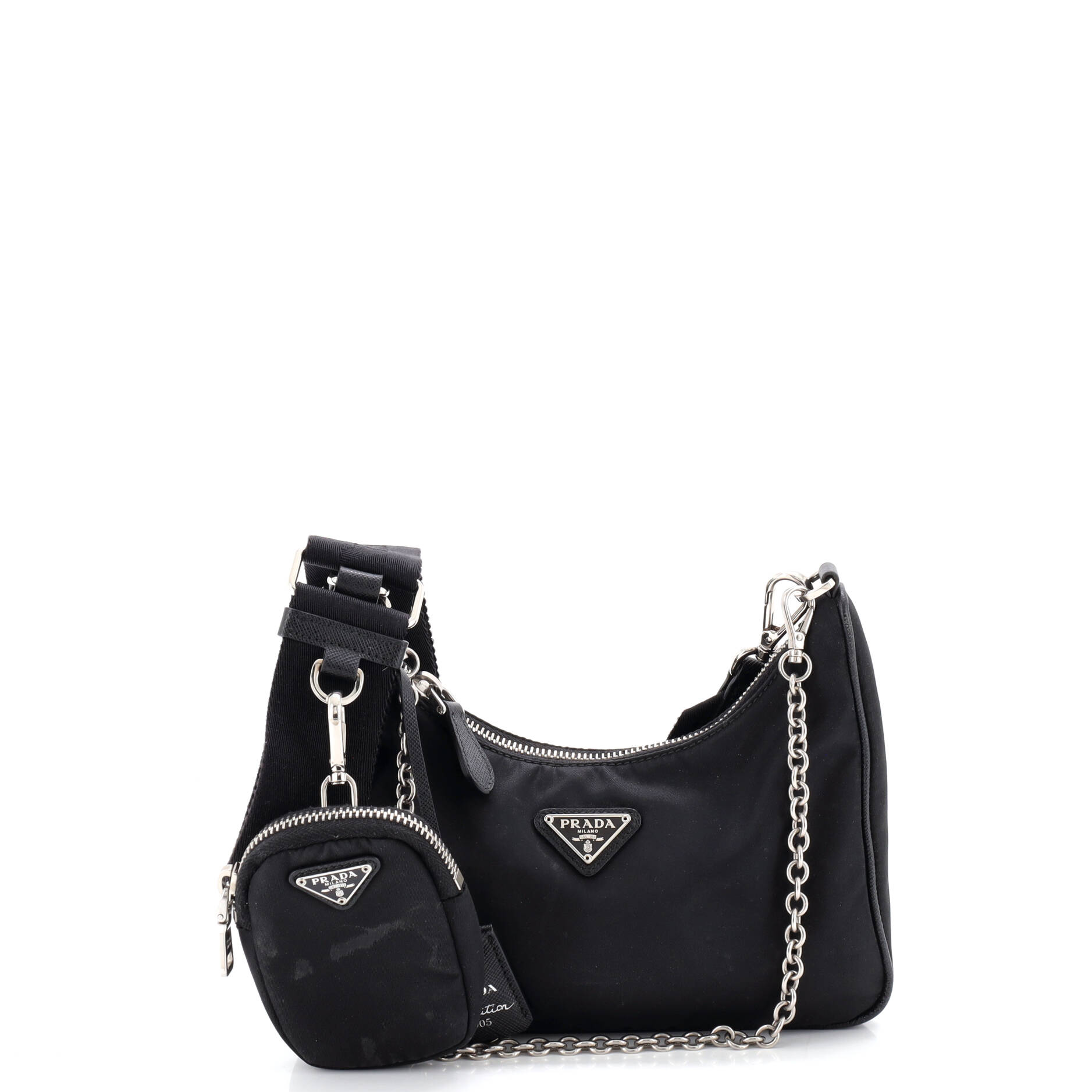 Re-Edition 2005 Shoulder Bag Tessuto Small