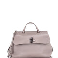 Bamboo Daily Top Handle Bag Leather Large