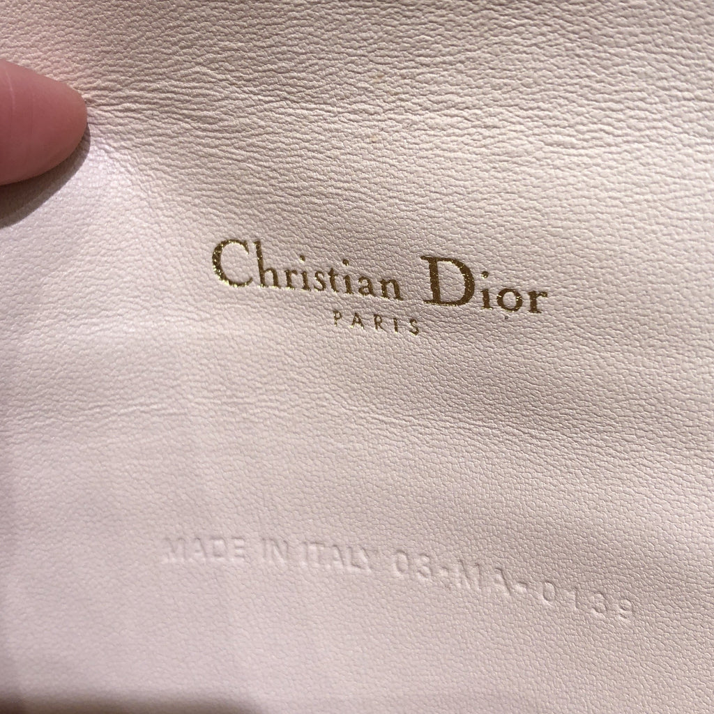 Lady Dior Chain Pouch Cannage Quilt Lambskin