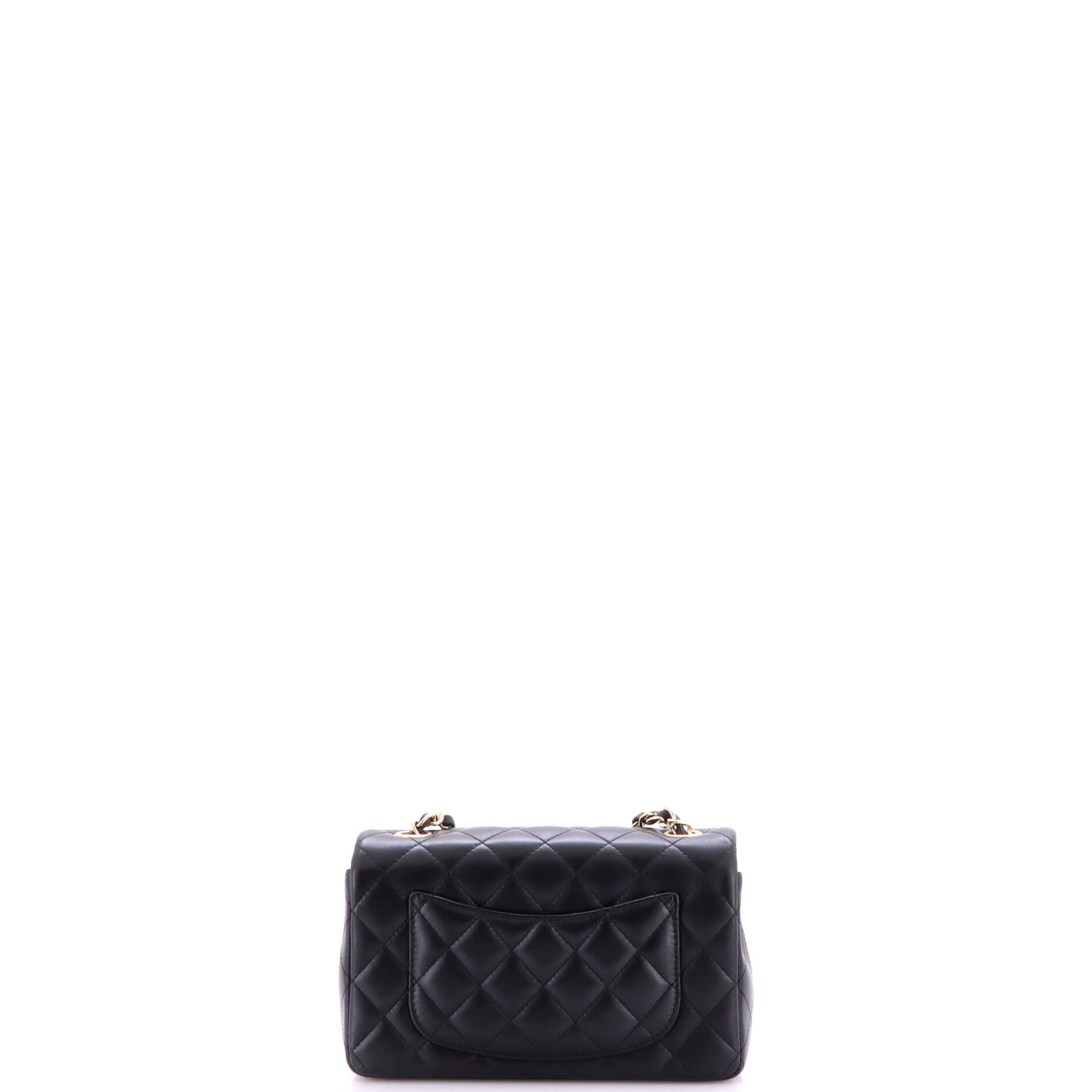 Classic Single Flap Bag Quilted Lambskin Mini