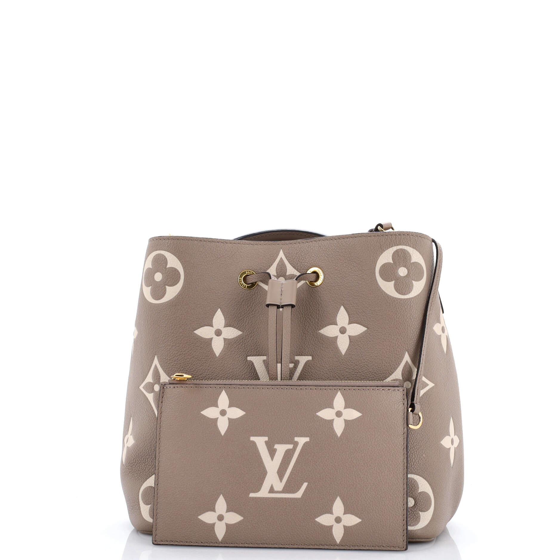 NeoNoe Handbag Bicolor Monogram Empreinte Giant MM