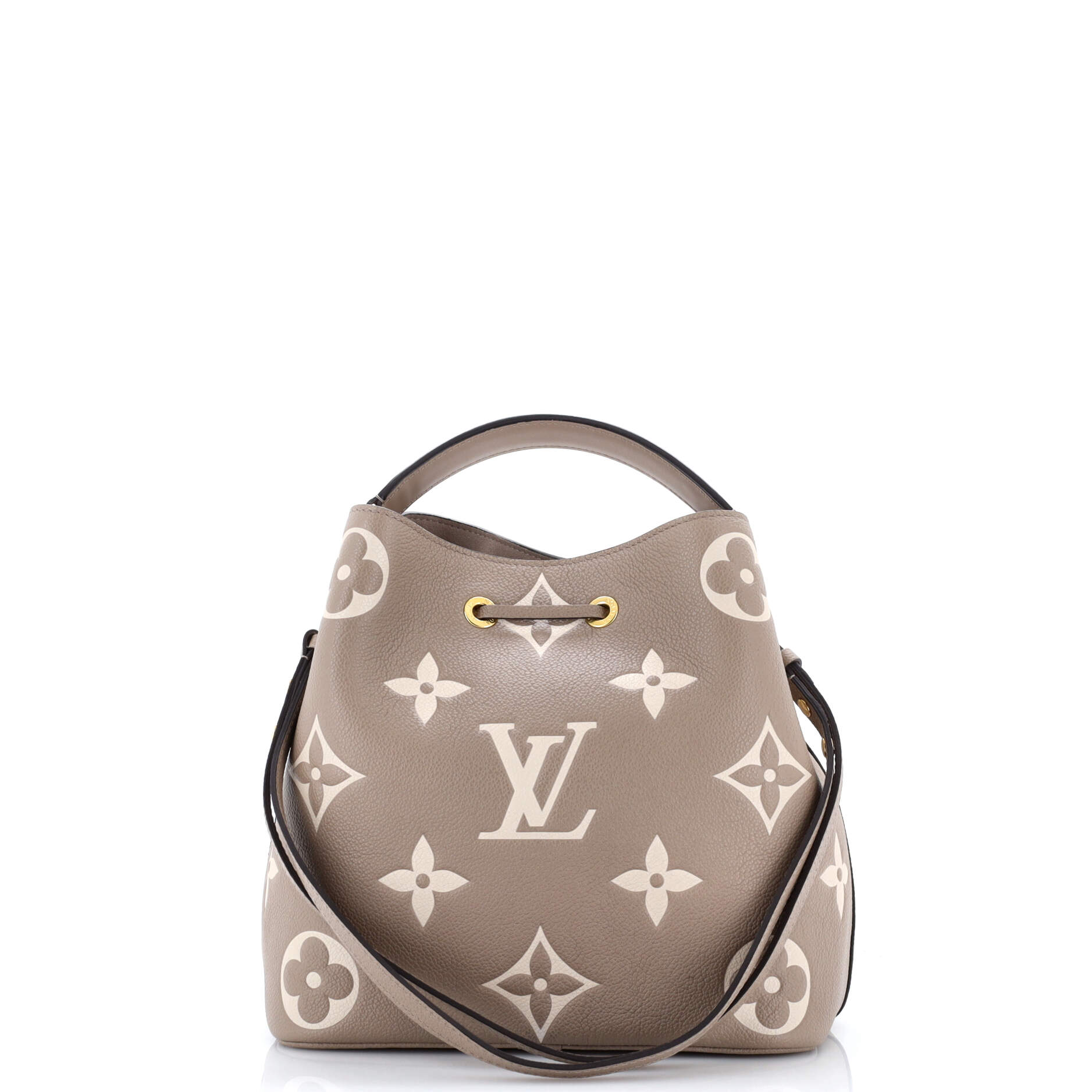 NeoNoe Handbag Bicolor Monogram Empreinte Giant MM