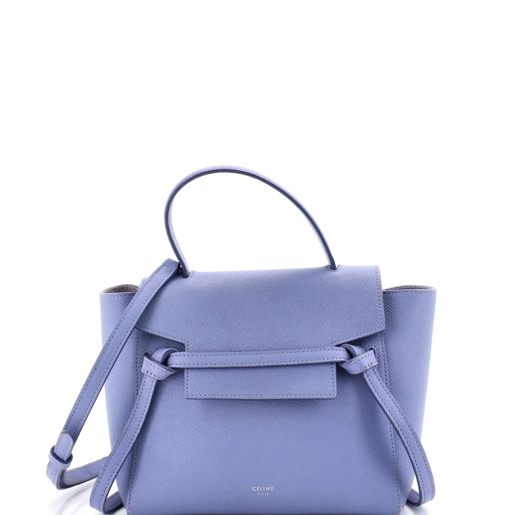 Belt Bag Textured Leather Nano