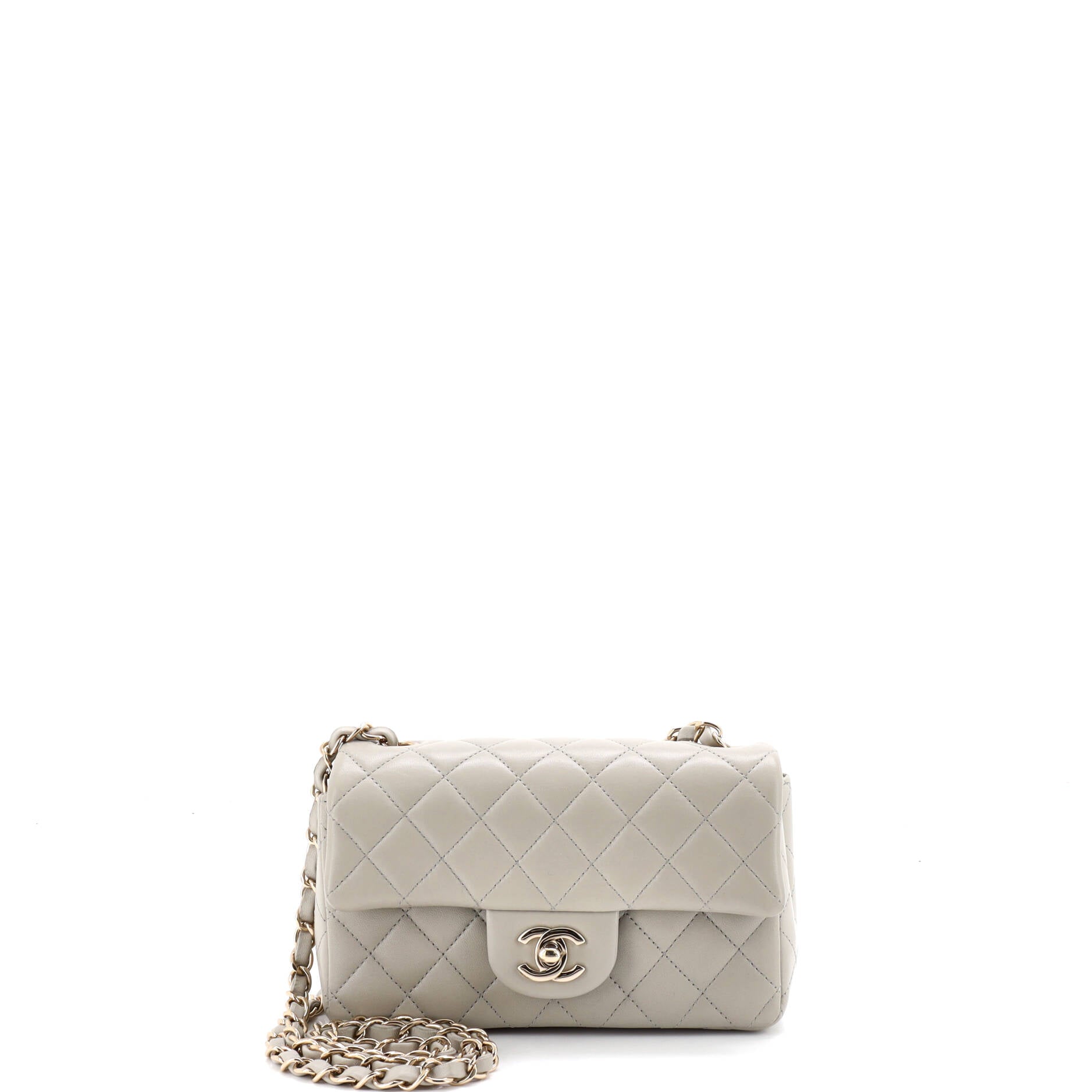 Classic Single Flap Bag Quilted Lambskin Mini