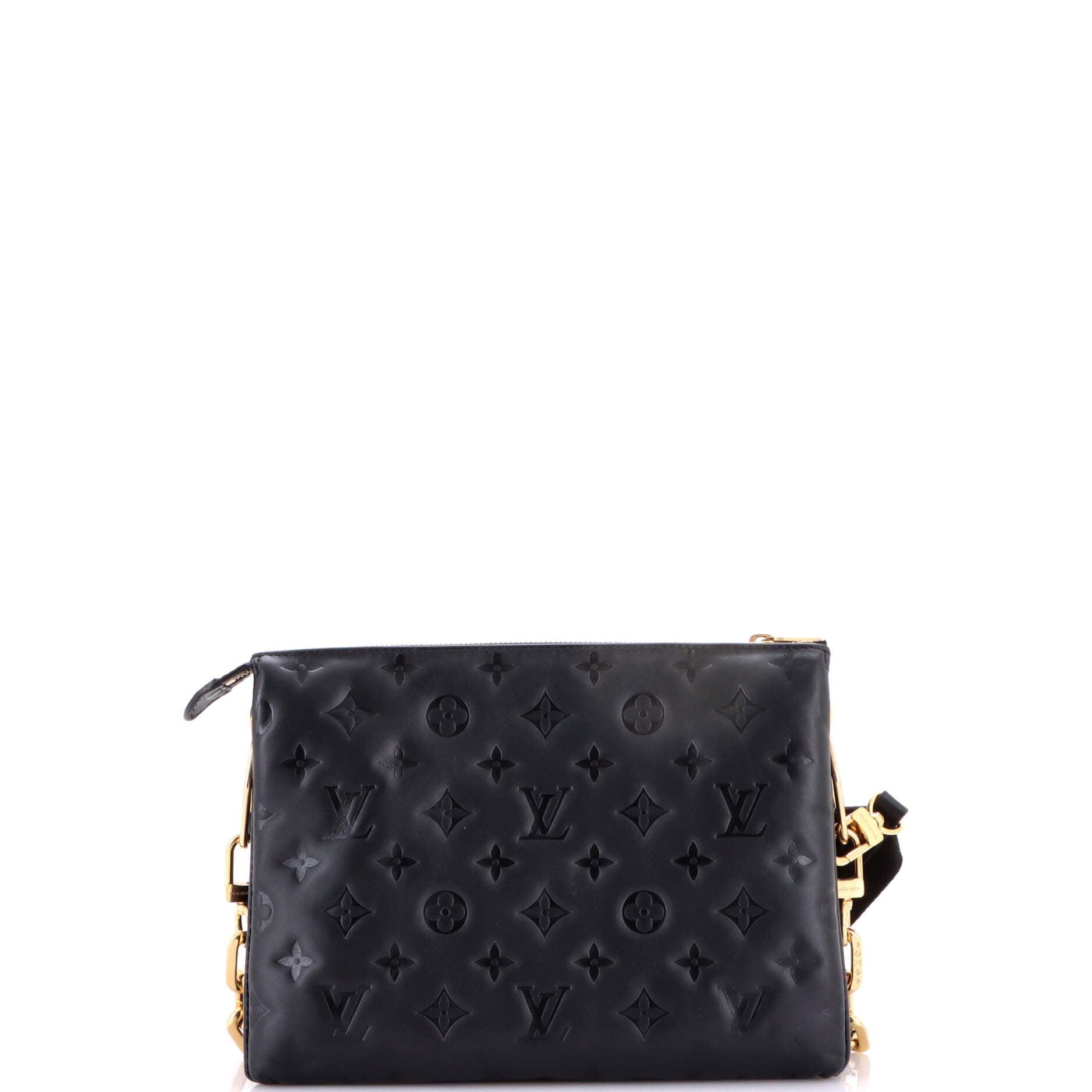 Coussin Bag Monogram Embossed Lambskin PM