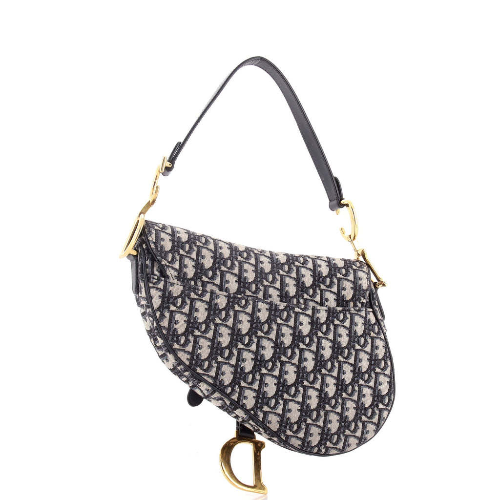 Saddle Handbag Oblique Canvas Medium