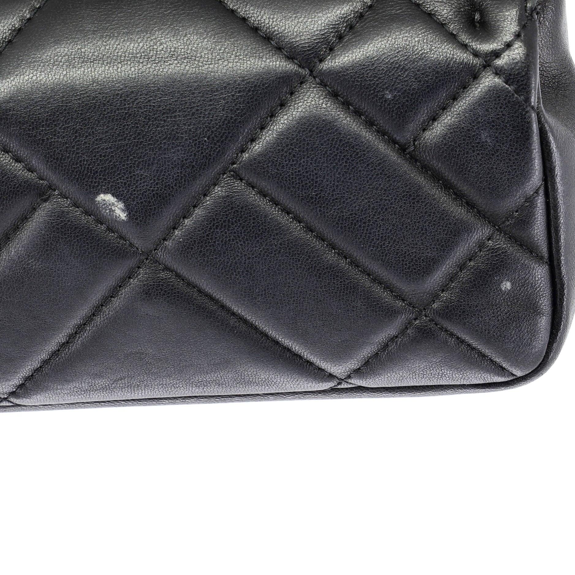 Medusa Icon Chain Flap Bag Quilted Leather Mini