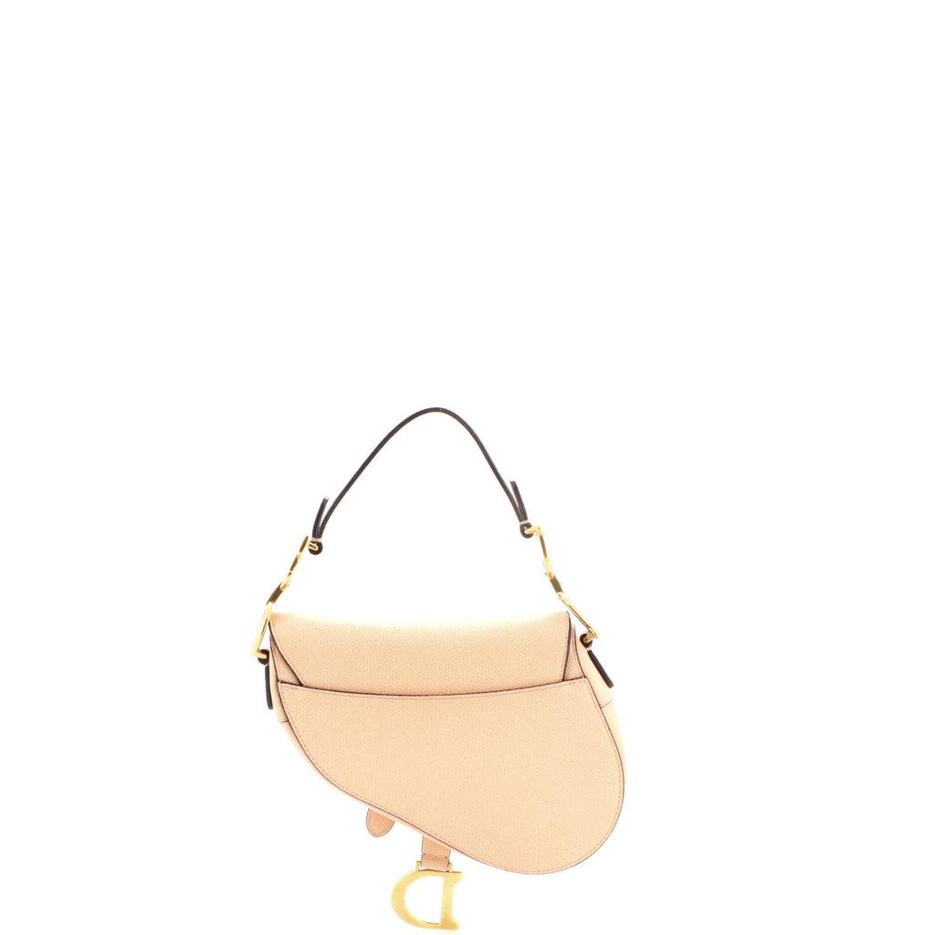 Saddle Handbag Leather Mini