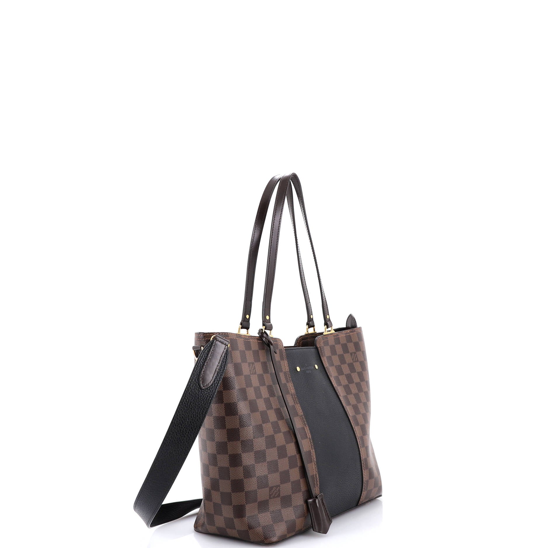 Jersey Handbag Damier with Leather