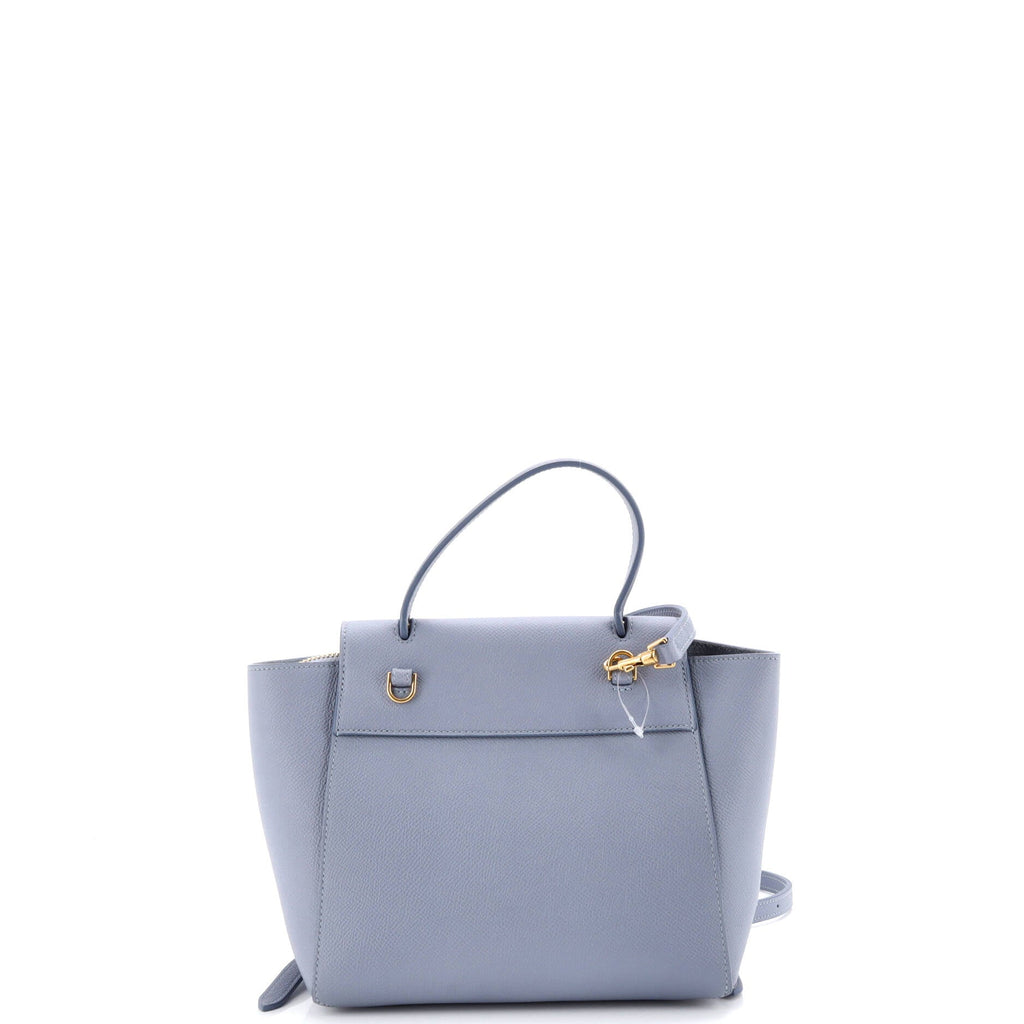 Belt Bag Textured Leather Nano
