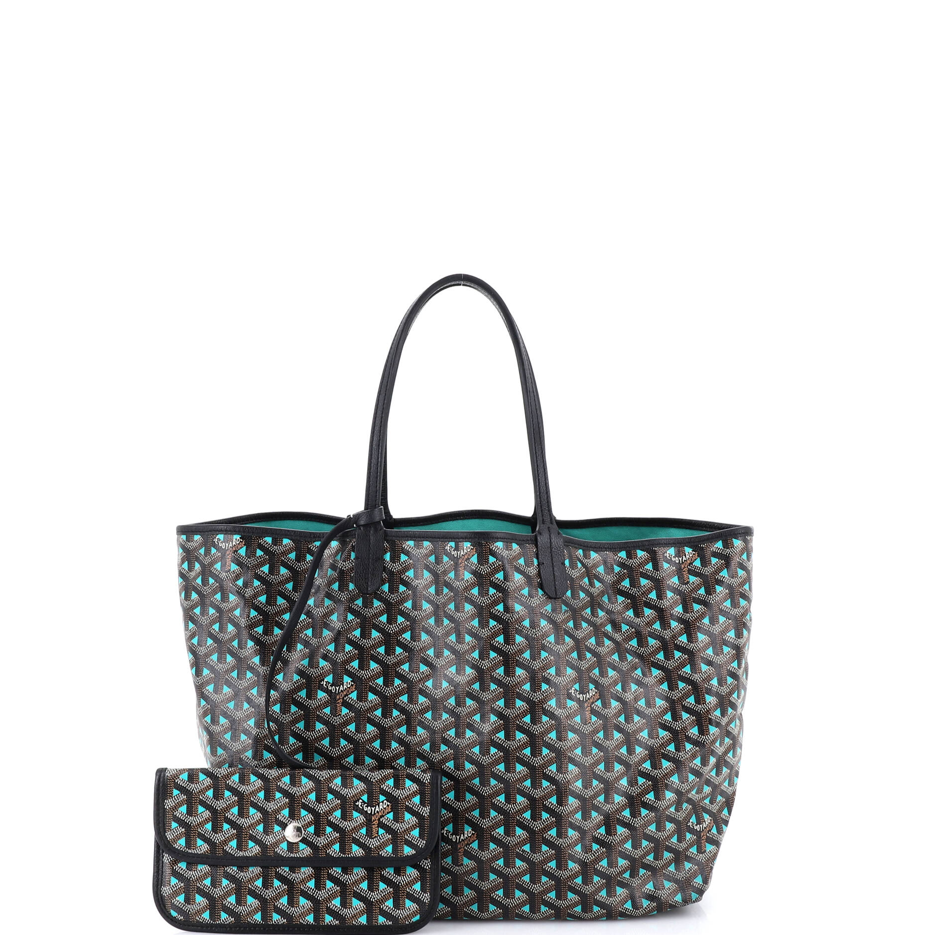 Saint Louis Tote Claire Voie Coated Canvas PM