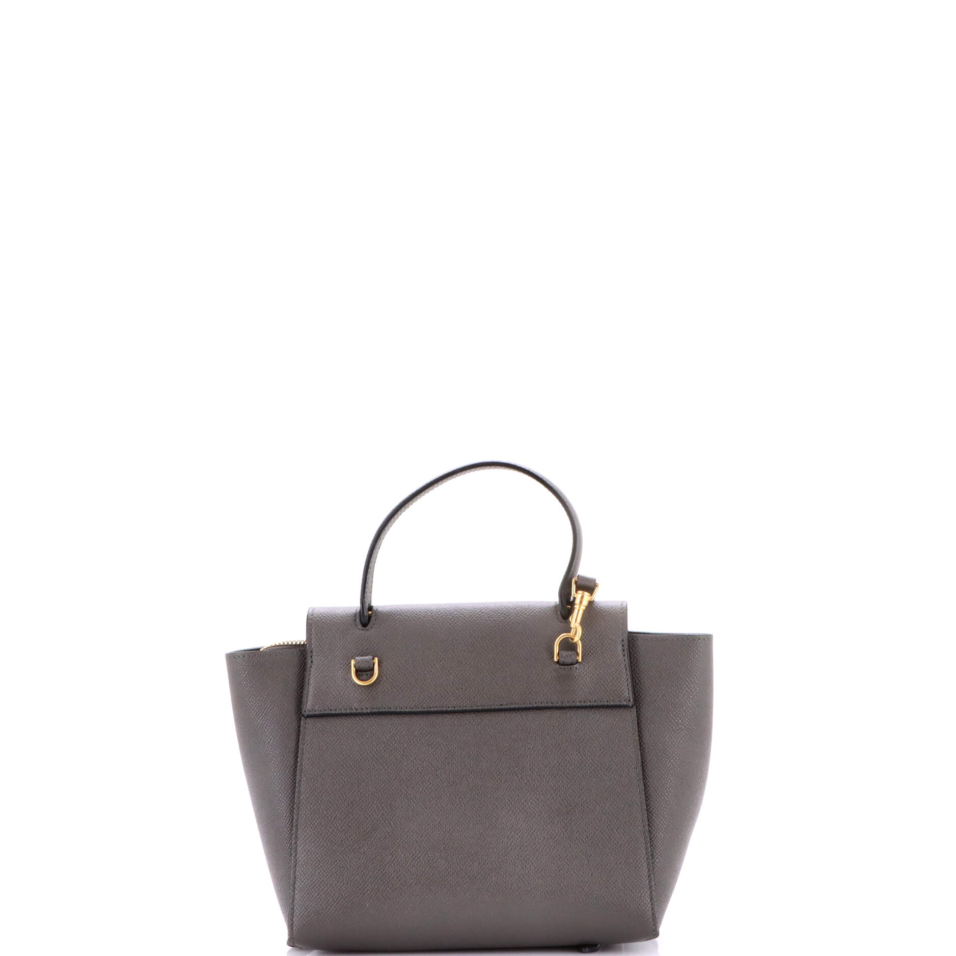 Belt Bag Textured Leather Nano