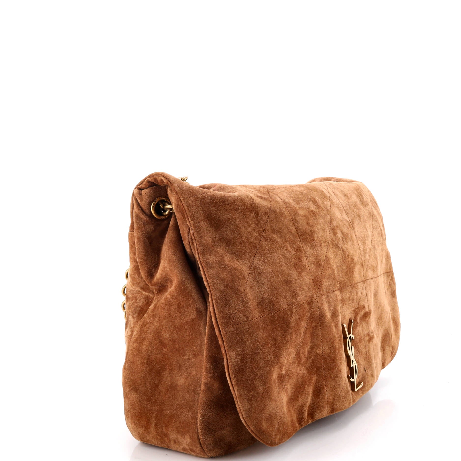 Jamie 4.3 Shoulder Bag Quilted Suede Large