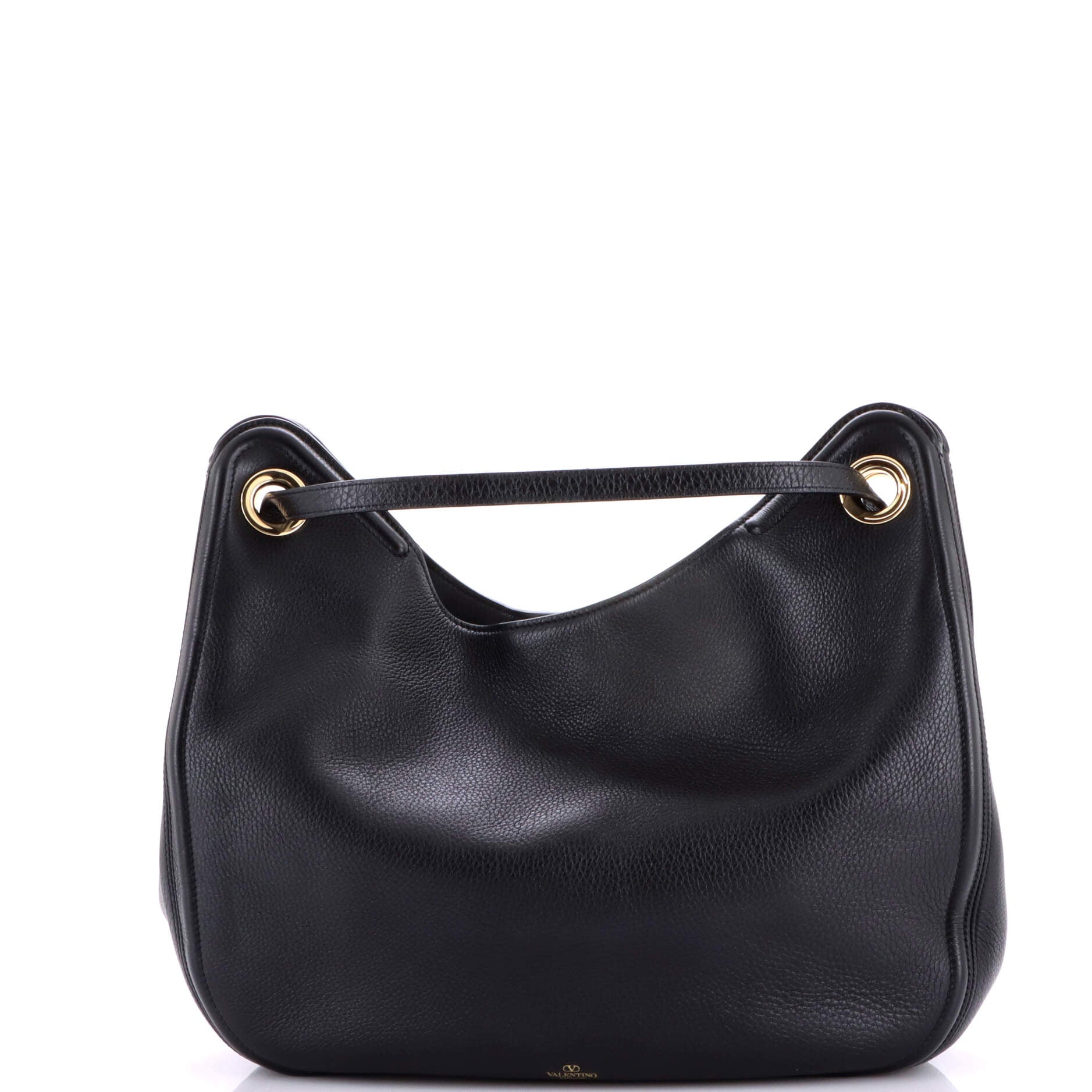 VLogo Moon Tote Leather Medium