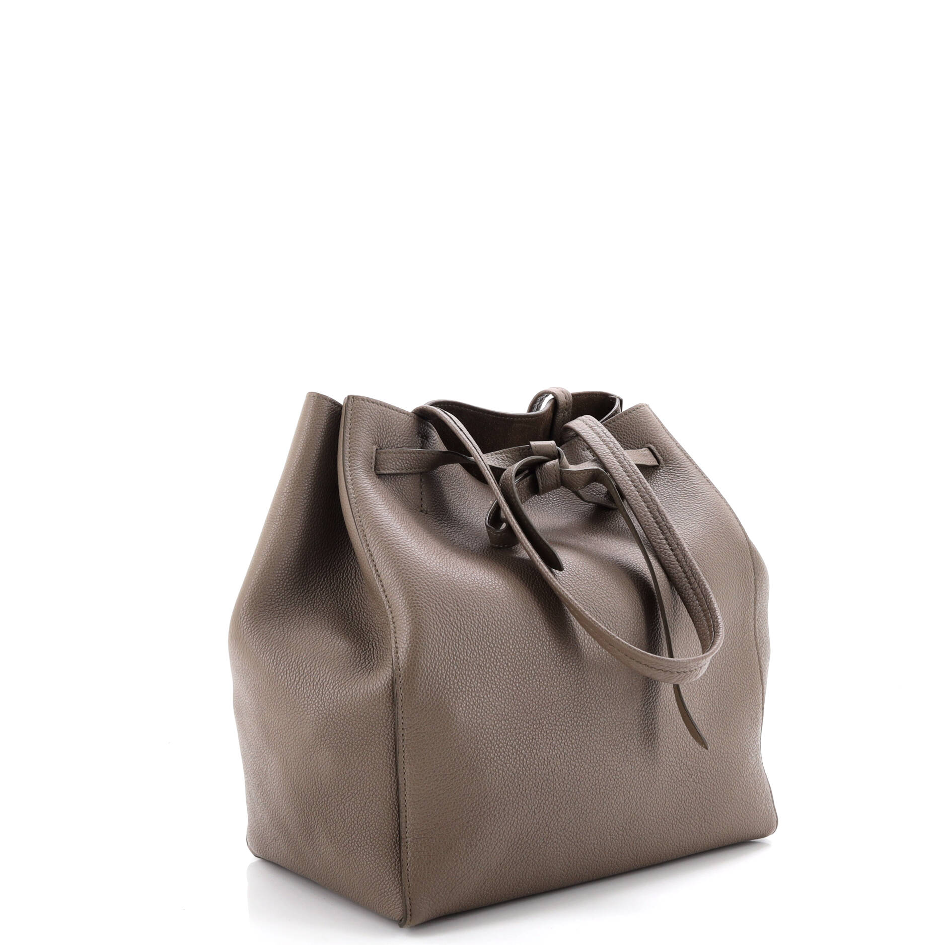 Phantom Tie Cabas Tote Leather Small