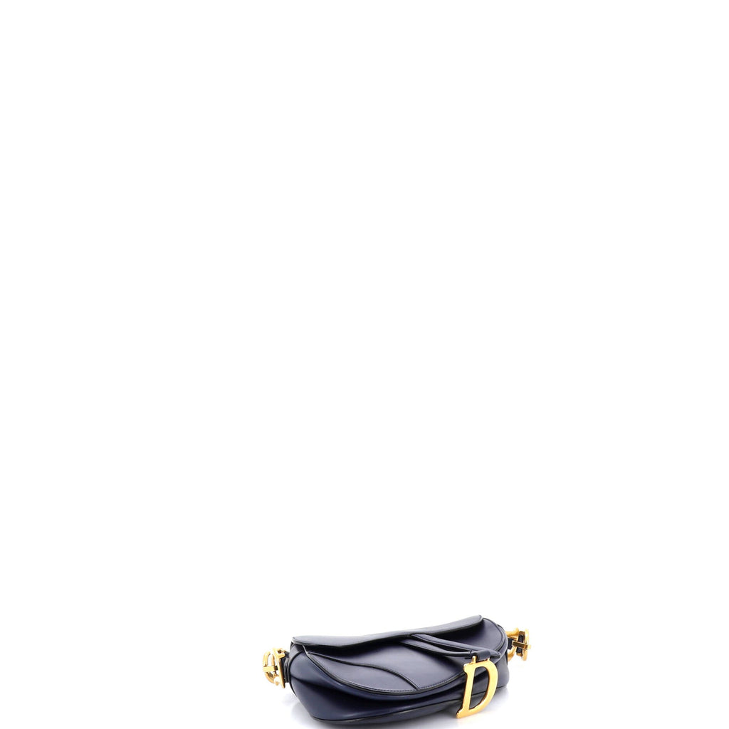 Saddle Handbag Leather Medium