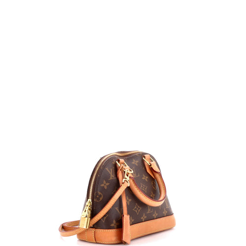 Alma Handbag Monogram Canvas BB