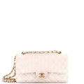 Classic Double Flap Bag Quilted Caviar Medium