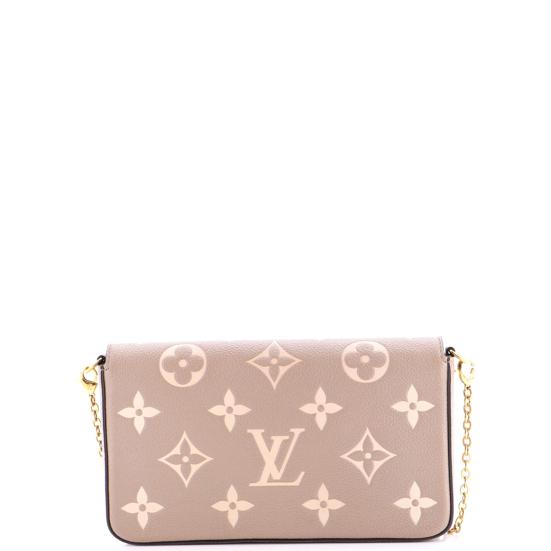 Felicie Pochette Bicolor Monogram Empreinte Giant