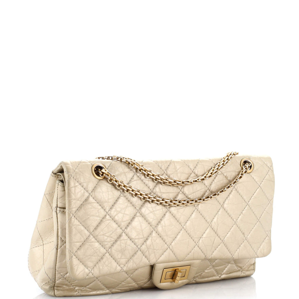 Reissue 2.55 Flap Bag Quilted Aged Calfskin 227