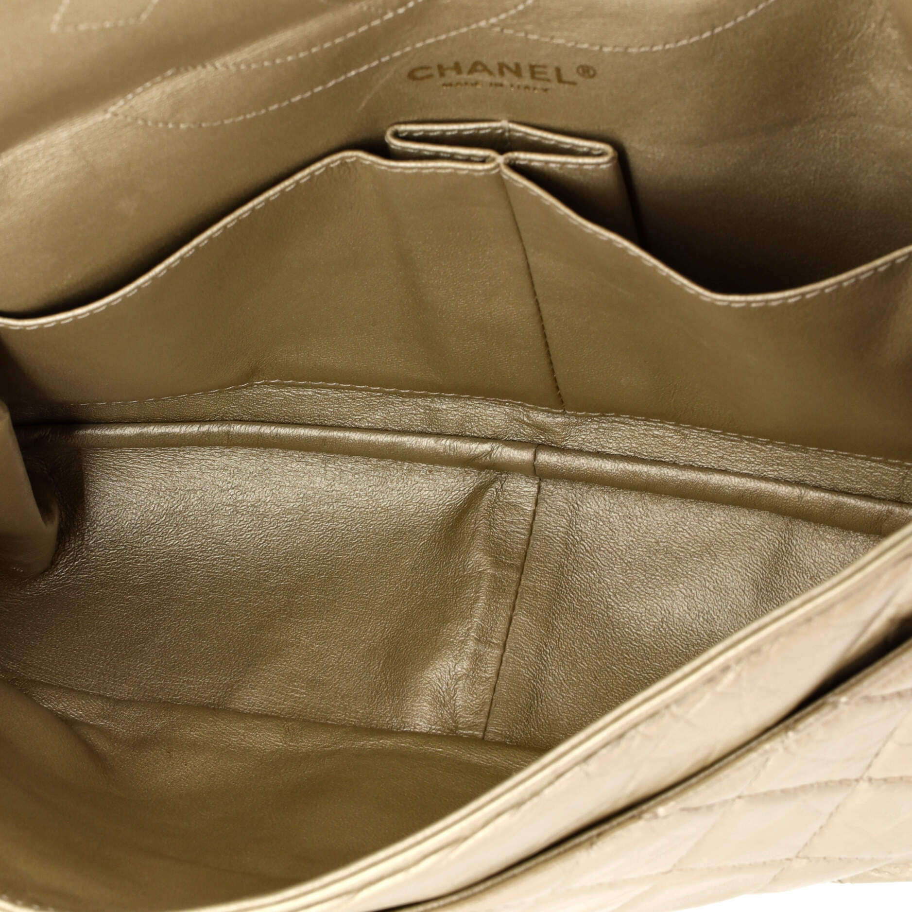 Reissue 2.55 Flap Bag Quilted Aged Calfskin 227