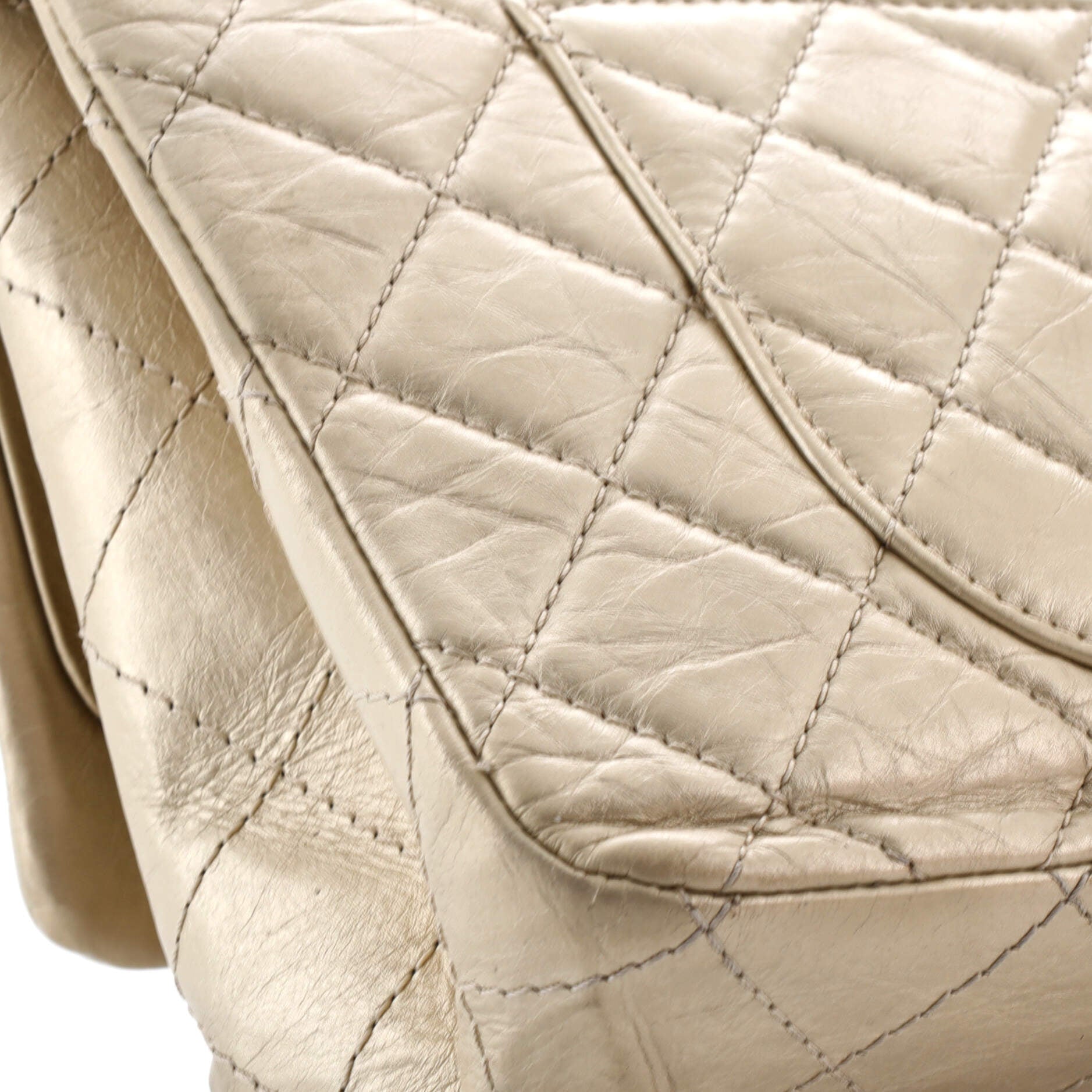 Reissue 2.55 Flap Bag Quilted Aged Calfskin 227