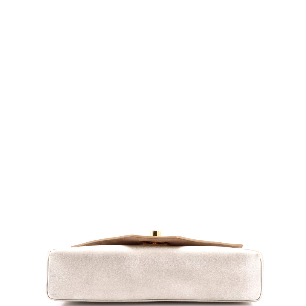 Love Note Chain Clutch Leather