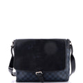 Newport Messenger Damier Cobalt MM